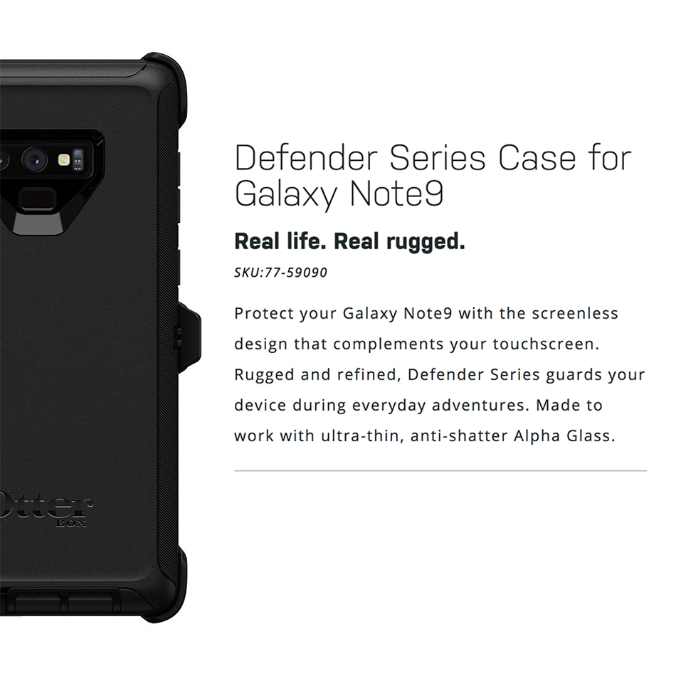otterbox defender galaxy note 9